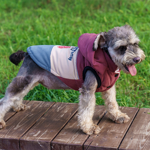 Pakaian untuk anjing tahan angin musim dingin mantel anjing peliharaan jaket baju empuk hangat pakaian anak anjing Musim Dingin - Product Image 2