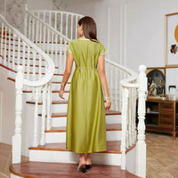 Robe BA7030 Dubaï Arabie Saoudite, vêtements arabes du Moyen-Orient, robe perlée faite à la main, vente transfrontalière