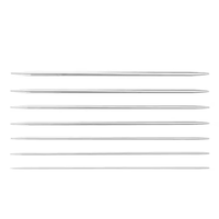 5 pièces par sac ensemble d'aiguilles à tricoter à Double extrémité outils de couture bricolage aiguilles à tricoter aiguilles à pull en gros en acier