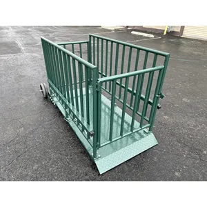 Báscula Portátil para Ganado USA Measurements US-LS6030C (Capacidad de 10,000 lb, Precisión de 1 lb) - Product Image 1