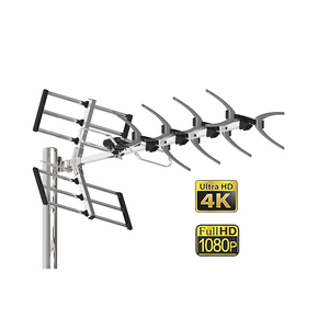เสาอากาศทีวีดิจิตอล HD ภายนอกอาคาร Anetna รับสัญญาณ VHF HDTV ระยะไกล คุณภาพสูง - Product Image 1