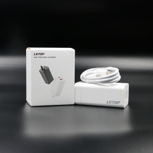 LKTOP 65W GaN เครื่องชาร์จอเนกประสงค์สำหรับ Mini 4 Pro/Air 3/Avata 2 รองรับการชาร์จแบตเตอรี่โดรน รีโมทคอนโทรล และสมาร์ทโฟน - Product Image 3