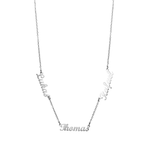 Collana con <span class=keywords><strong>nome</strong></span> fatto da te placcata oro di moda collana con targa multipla gioielli regalo per la festa <span class=keywords><strong>della</strong></span> mamma - Product Image 6