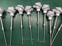 PT100 Temperature Sensor Probe With 1 2 Inch NPT Threads Terminal Head High Temperature Resistance Thermocouple RTD Sensor