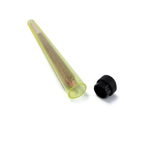 หลอดพลาสติกทรงกรวยขนาด4.84นิ้ว/123มม. หลอดม้วนซิการ์ PP บรรจุภัณฑ์ซิการ์หลอดทรงกรวยพลาสติกทนต่อเด็ก - Product Image 3