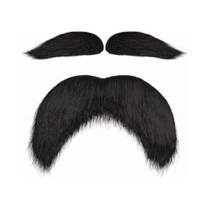 Festa di Halloween divertente auto-adesivo baffi uomo Costume COS & dramma prestazioni sopracciglia oggetti di scena abito in tessuto in confezione della borsa - Product Image 4