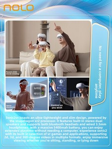ForNOLO Sonic 2, appareil de jeu tout-en-un, suivi gestuel, expérience ultra durable, moniteur de réalité virtuelle monté sur la tête, Super Lo - Product Image 2