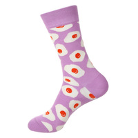 Chaussettes de sport décontractées en coton tricoté, confortables, personnalisées avec logo jacquard, colorées, pour femmes, filles et garçons, imprimées numériquement, faible MOQ usine