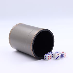 Componentes de Juego de Mesa de Lujo Únicos, Personalizables con Logotipo, Cubierta de Cuero y Terciopelo Suave, Vaso para Dados de PU, Divertido para Familias y KTV - Product Image 4