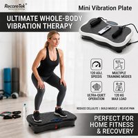Plataforma Vibratoria para Ejercicios de Piernas, Equipo de Fitness Multifuncional, Plataforma Terapéutica para el Hogar
