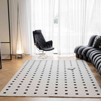 Soft Polypropylene Carpet Stock for Living Room Bedroom 240*330cm Non-Slip Mat Home Use Carpet