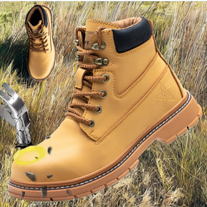 Nuevo Estilo de Zapatos de Seguridad Resistentes a Pinchazos, Unisex, con Puntera de Acero, Botas de Trabajo Ligeras Antideslizantes para Uso en Fábrica, para Todas las Estaciones - Product Image 2