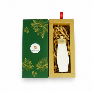 Juego de Llaveros Rectangulares de Cuero PU con Logotipo Personalizado, Caja de Regalo Floral, Regalo Promocional Corporativo de Alta Calidad y Durabilidad, OEM - Product Image 6