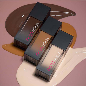 Fond de teint liquide longue tenue, imperméable, contrôle du sébum, couvrance totale, correcteur de maquillage, faux filtre, fini mat lumineux, personnalisé - Product Image 6