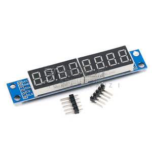 โมดูลหลอดดิจิตอล LED 8 หลัก รุ่น Max7219 จอแสดงผลแบบอนุกรม สีเขียว สำหรับโปรเจกต์ Arduino - Product Image 1