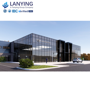 工業用プレハブ鉄骨構造ワークショップ工場倉庫デザインショールームCE証明書 - Product Image 4