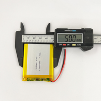 Batterie Li-Polymère Haute Capacité 505060 3.7V 2000mAh pour Appareils Portables et Équipements Électroniques 654060 505573 903659