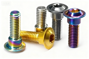 בורג סגסוגת טיטניום tc4, ראש מחבת, משושה פנימי, בורג שינוי רכב, הפחתת משקל אופנוע חשמלי הפחתת בורג m5 m6 m8 - Product Image 3