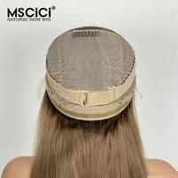 Perruque Lace Front Transparente MSCICI 13x6 Cheveux Indiens Vierges Texture Lisse Naturelle Fournisseur de Cheveux en Gros Perruque 100% Cheveux Humains