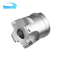 Tête de fraiseuse à face R390 indexable avec plaquette en carbure 11T308, fraise à coque CNC 4 dents, outil de fraisage en alliage dur OEM