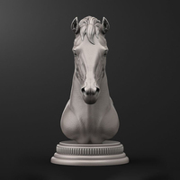 Servicio de Impresión 3D en Metal Personalizado, Tecnología SLM, Modelo de Caballo, Prototipado Rápido, Escultura Decorativa para el Hogar