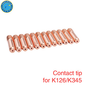 Embout de contact pour soudage KP2100 compatible avec les pistolets de soudage à fil fourré <span class=keywords><strong>LINCO</strong></span>- K126/ K264/K345/ K355 /K361 - Product Image 2