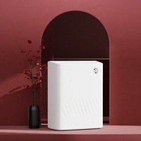 Diffuseur d'arômes portable en plastique à faible consommation électrique pour la maison, avec application de contrôle, à poser sur table ou à fixer au mur
