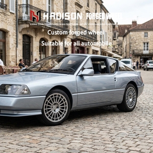Jantes de voiture classiques en alliage d'aluminium forgé sur mesure, 16 et 17 pouces, 4x100, pour Alpine <span class=keywords><strong>Gta</strong></span> - Product Image 1