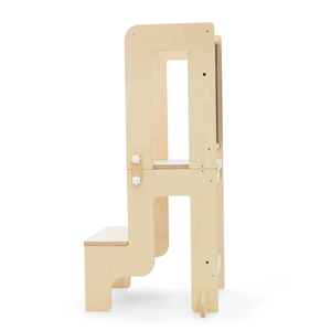 Silla de Escritorio Transformable <span class=keywords><strong>para</strong></span> Niños, Escalera, Reposapiés, Torre de Aprendizaje con Pizarra - Product Image 5