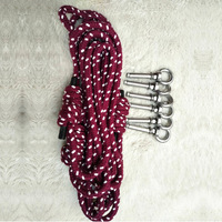 Ensemble d'accessoires de yoga en coton pur, sangle de stretching murale, sangle antidérapante résistante aux charges, essentielle pour le yoga et les étirements