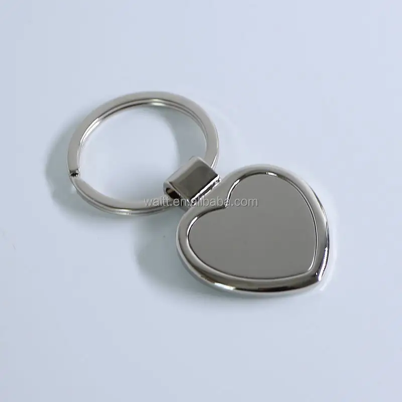 Porte-clés en métal en forme de coeur de l'amour éternel-Cadeau essentiel de la Saint-Valentin et souvenir de mariage