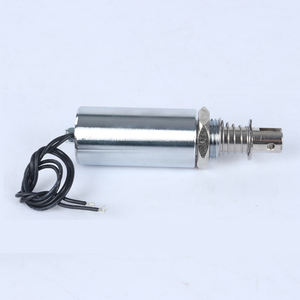 12 В 24 В Dc мини соленоидная катушка пульт дистанционного управления 10 мм ход нажимной Тип трубчатый соленоид - Product Image 1