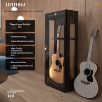 Gabinete de Control de Humedad para Instrumentos Musicales LENTHEM Modelo 185 con Deshumidificación a Prueba de Humedad para Guitarra Eléctrica y Pipa