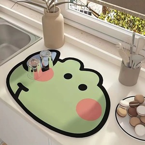 Tapete Absorbente de Cocina con Forma de Animal de Dibujos Animados, para Secar la Encimera, con Material de Fibra de Poliéster - Product Image 4