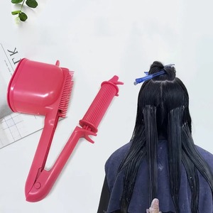 1 pièce Outil professionnel de coloration capillaire - Peigne à rouleau automatique 2-en-1 pour coloration, outil de coiffure en plastique pour salon - Product Image 5
