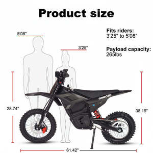 Approvisionnement direct usine : Vélo tout-terrain 3000W, 4000W, 5500W ou Mini Dirt. Choisissez parmi trois configurations de moteur puissantes ou Al D02. - Product Image 3