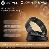 JCRing X3 X3A X3B Breveté 5ATM CFDA CE FCC Reach Vente en gros Anneau intelligent de santé et de bien-être pour le suivi des signes vitaux et du sommeil Source