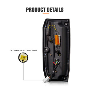 HCMOTIONZ Usine Feu Arrière Full LED 1984-2021 Démarrage Animation DRL Machito Zo Reken Feux Arrière Pour <span class=keywords><strong>Toyota</strong></span> <span class=keywords><strong>Land</strong></span> <span class=keywords><strong>Cruiser</strong></span> <span class=keywords><strong>J70</strong></span> - Product Image 6