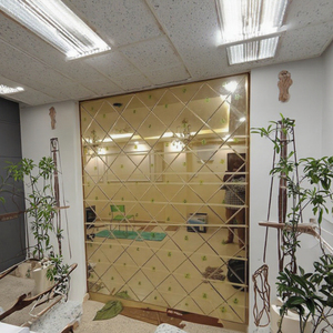 แผ่นกระจกติดผนังตกแต่ง<span class=keywords><strong>ร่อง</strong></span>รูปตัว U,แผ่นกระจกกระจกสำหรับงานร่องรูปตัว U สีห้องน้ำ5มม. 6มม. <span class=keywords><strong>แก้ม</strong></span>เอียง V <span class=keywords><strong>ร่อง</strong></span> - Product Image 1