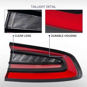 <span class=keywords><strong>Prix</strong></span> d'usine YX Nouveau feu arrière ABS pour <span class=keywords><strong>Dodge</strong></span> <span class=keywords><strong>Charger</strong></span> 2015-2023 Feu de freinage arrière 68213144AC 68213145AC - Product Image 3