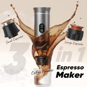 Cafetera Portátil Mini 3 en 1, Nueva 2026, Máquina de Espresso de 20 Bares de Alta Presión, Dispositivo para Preparar Café para Casa, Auto, Camping y Viajes - Product Image 1
