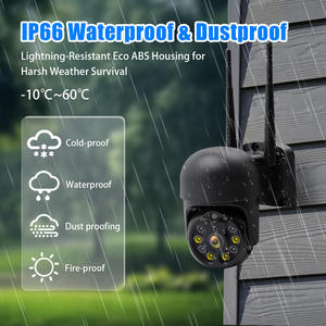 Caméras PTZ à connexion bi-bande 2.4G/5G WiFi Audio bidirectionnel Vision nocturne Stockage en nuage Prise en charge du capteur CMOS Stockage de données NVR - Product Image 2