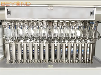 Machine de remplissage d'huile de cuisson de 5 litres, remplisseuse linéaire de bouteilles 800-1500BPH