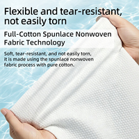 Serviettes de bain jetables en coton pour bébé, carrées, pour voyage, hôtel, entreprise, hôpital, 60*80cm, pour femmes enceintes et soins de beauté, 200 sacs/carton