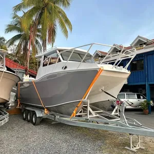 Gospel 10m Luxury Catamaran Twin Hull Aluminum Fishing Vessel And Cabin Boat For Family Leisure