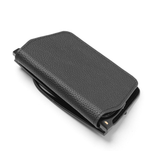 Custodia per <span class=keywords><strong>Occhiali</strong></span> in Pelle Nera con <span class=keywords><strong>Clip</strong></span>, Porta <span class=keywords><strong>Occhiali</strong></span> da Sole, Resistente ai Graffi, Borsa Protettiva da Viaggio - Product Image 3