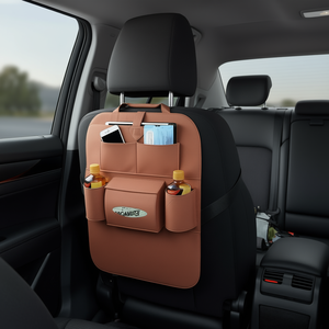 Organizador Lateral para Asiento de Coche Myrva, Poliéster, 4-7 Bolsillos, Accesorio Interior Moderno para Almacenamiento en Vehículos - Product Image 2