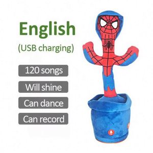 Cactus Dansant et Chantant, Jouet en Peluche, 120 Chansons, Chantant et Parlant, Cactus Dansant de Noël - Product Image 6