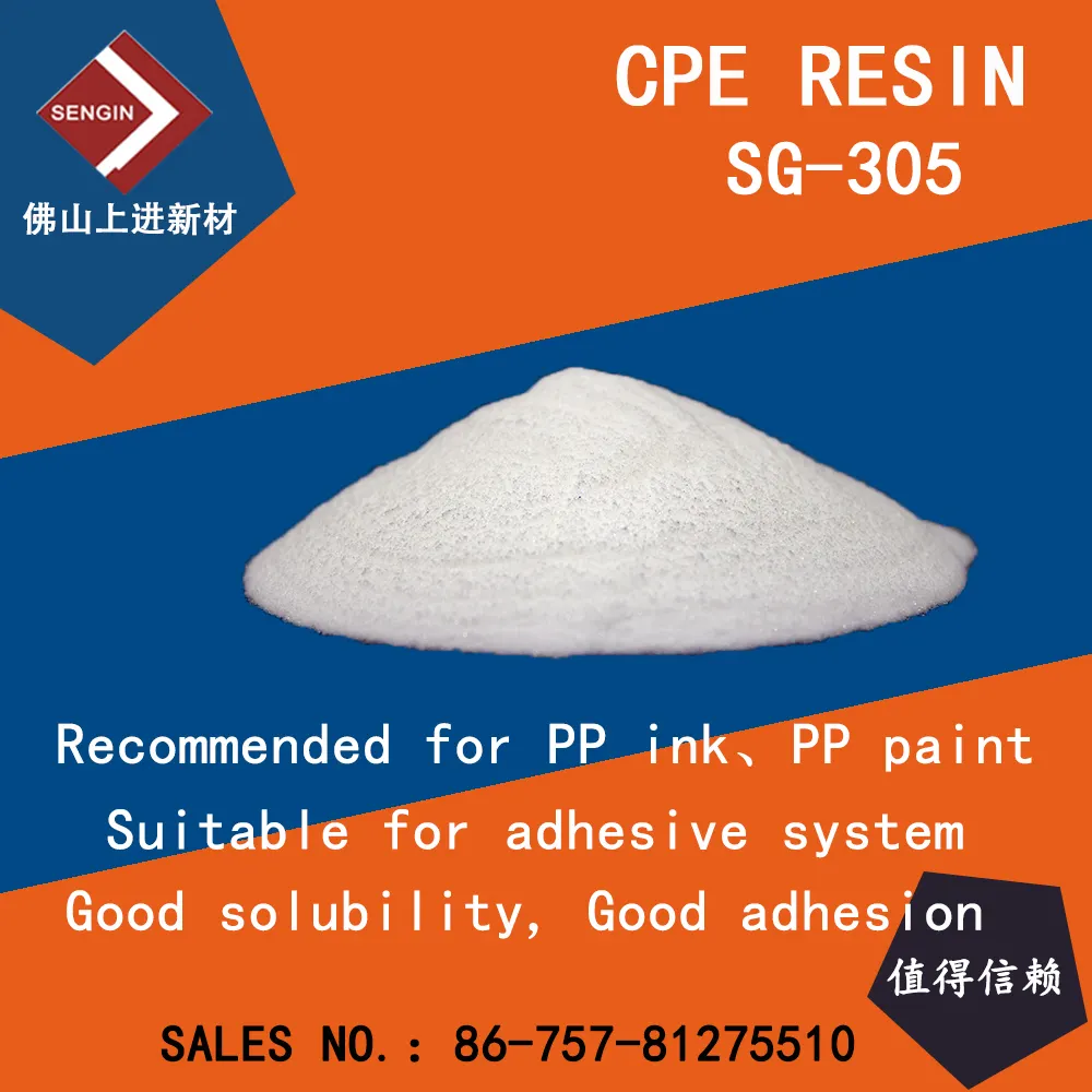 CPE RESIN SG-305 Screen printing ink base resin pp ink base resin