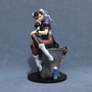 Hermosa Estatua de Frozen en Pose de Kung Fu Sentada con Cheongsam, Modelo de PVC Ecológico a Escala 1:<span class=keywords><strong>9</strong></span>, Juguete Decorativo Nuevo - Product Image 6